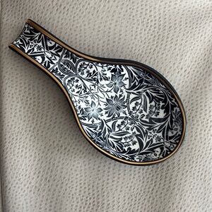 Williams Sonoma Blue and White Spoon Dish
